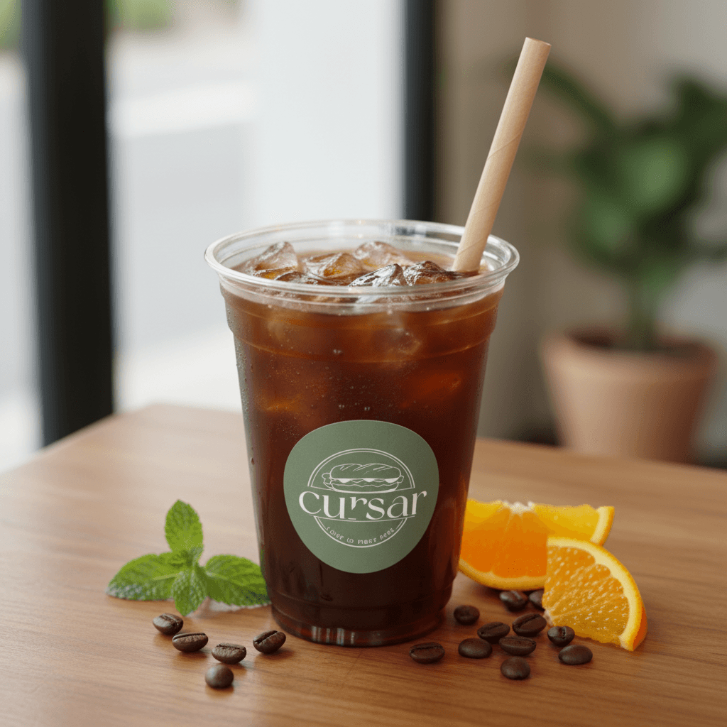 Hot black Vietnamese coffee