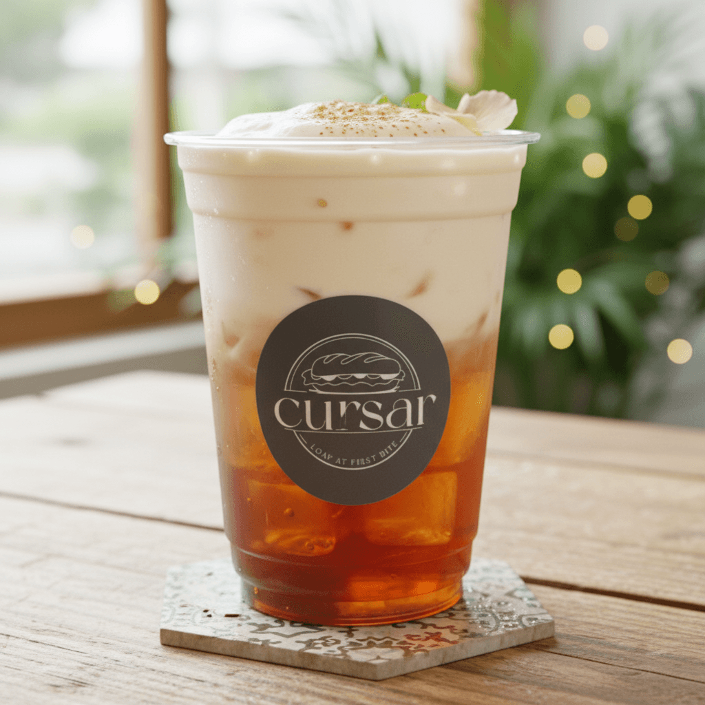Salted cream iced coffee