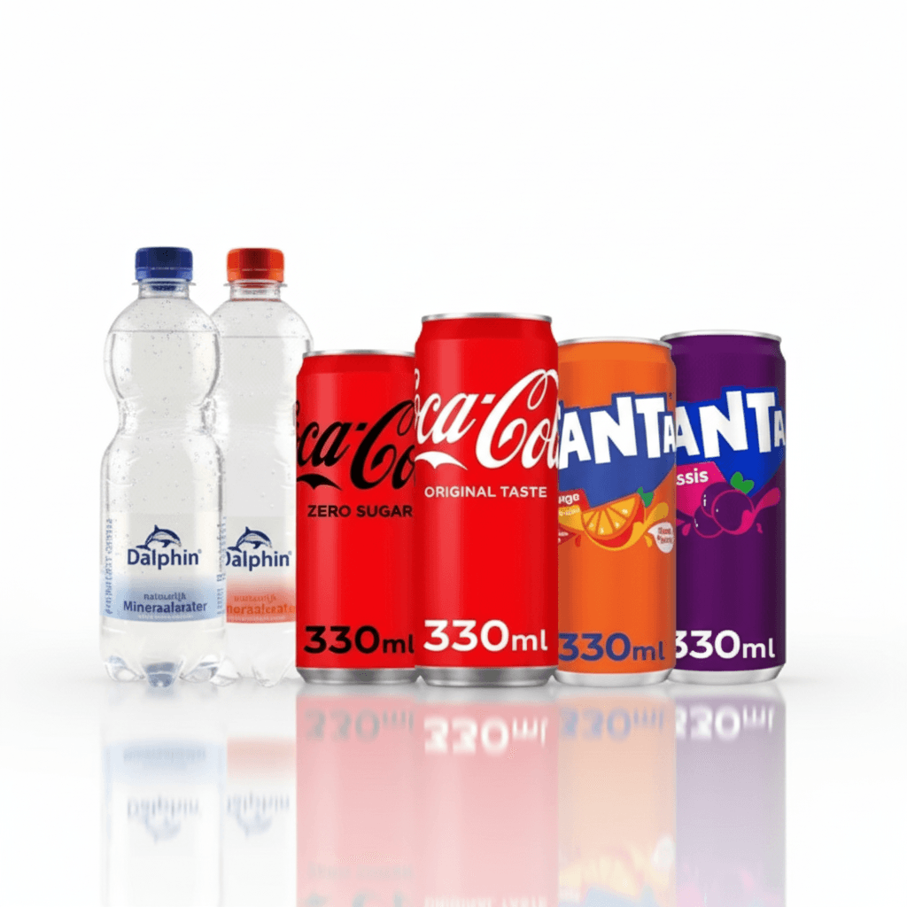 Chilled soft drinks